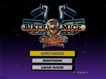 Biker Mice from Mars screen shot title